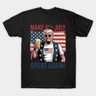 Make 4th Of July Great Again T-Shirt